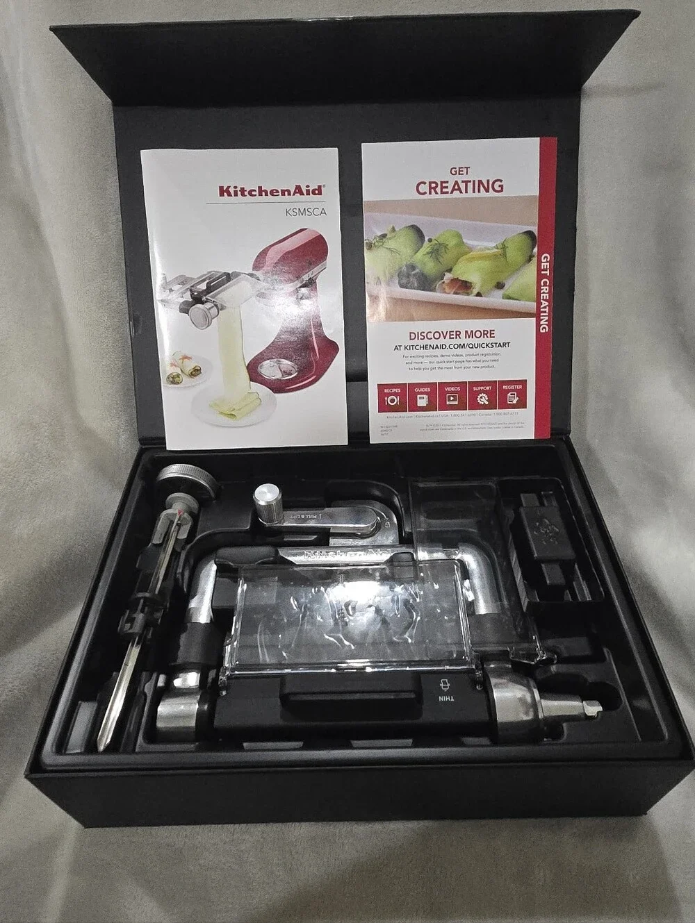 KitchenAid Vegetable Sheet Cutter Attachment - Red